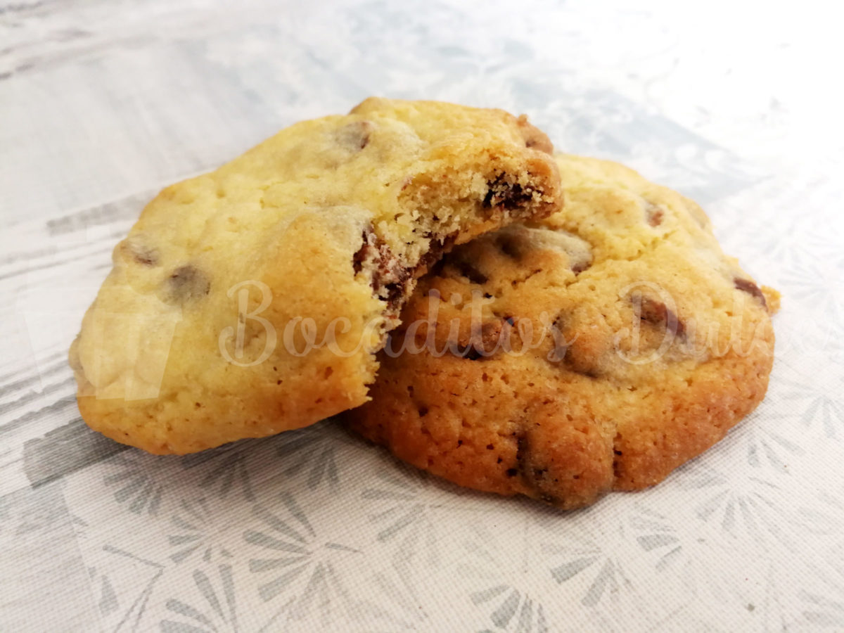 cookie con chips de chocolate
