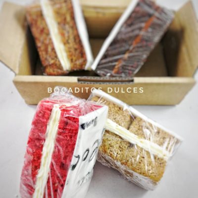 pack con porciones de tarta personalizables