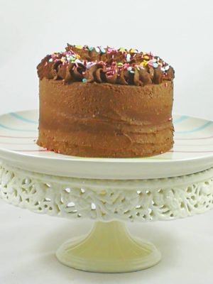 tarta de chocolate saludable personalizada