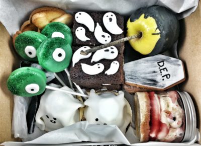 horripilante pack de dulces de Halloween