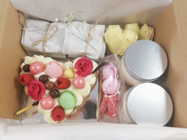 caja de dulces artesanos para regalar en san valentin