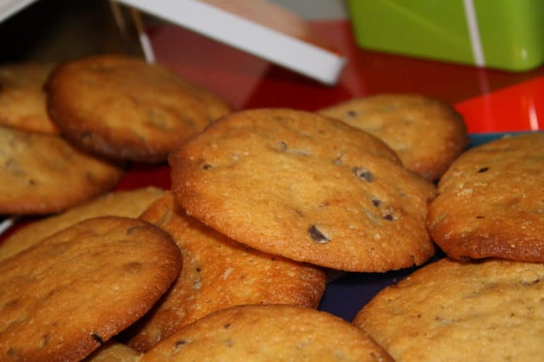 Galletas de Vainilla con chispas de chocolate negro.