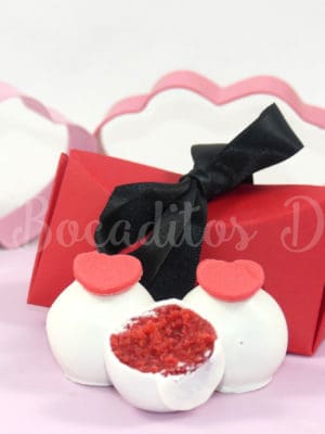 bolita de tarta en paquete de 2